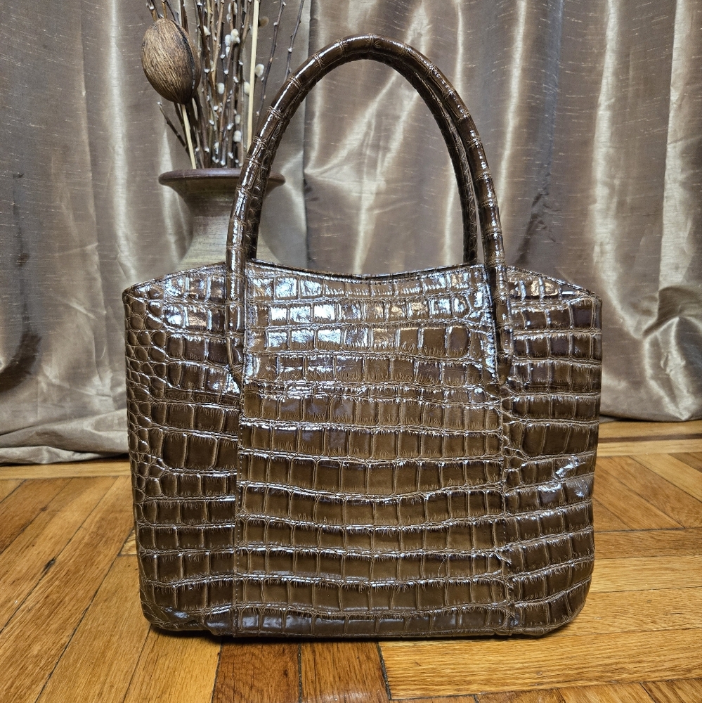 Muska Milano Genuine Leather Tote Bag